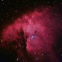 NGC 281: Cluster, Clouds, and Globules