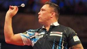 Gerwyn Price Claims Victory At Premier League Darts Night Three