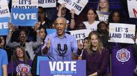 Obama's presence and Trump's policies consume 11th-hour rally to keep NJ blue