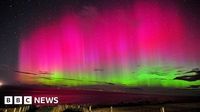 Northern Lights visible across much of the UK