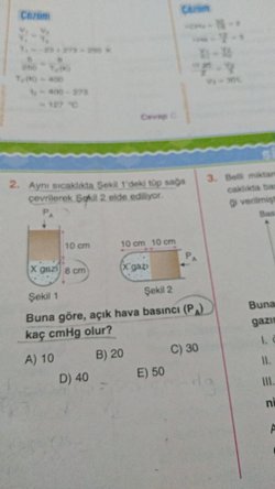 Açık Hava Basıncı Nasıl Bulunur?