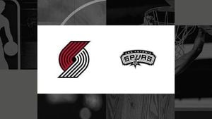 Injury-Riddled Blazers Battle Spurs In Gritty NBA Showdown