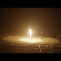 Falcon 9’un Birinci Kademesinin İnişi