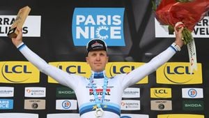 Tim Merlier Races Back After Crash During Paris-Nice Stage