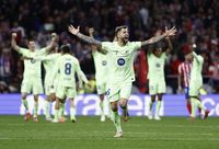 برشلونة يضرب موعدا مع ريال مدريد في نهائي كأس الملك