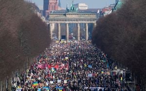 Berlin Citizens Protest Against Budget Cuts