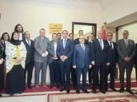 افتتاح مكتب المساعدة القانونية العمالية بمحكمة جنوب بنها الابتدائية