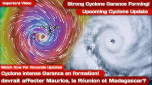 Tropical Storm Garance Approaches La Réunion With Serious Threats