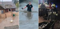 Dramat w zalanym Pawłosiowie i ciężka noc mieszkańców Jarosławia. 