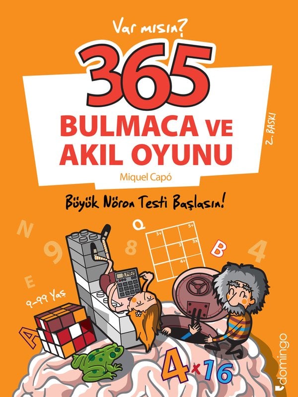 365 Bulmaca ve Akıl Oyunu (Karton Kapak)