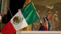 Mexico's President Claudia Sheinbaum makes history as first woman to lead Independence Day gala