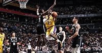 Lakers blow out Nets to close road trip on high