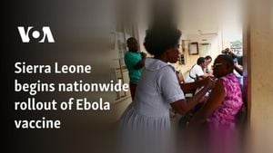 Sierra Leone Launches National Ebola Vaccine Rollout