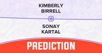 Kimberly Birrell vs Sonay Kartal Prediction - WTA Italian Open 2025