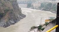 Multiple Gates Of Baglihar Dam Opened On Chenab River After Heavy Rainfall In J&K's Ramban
