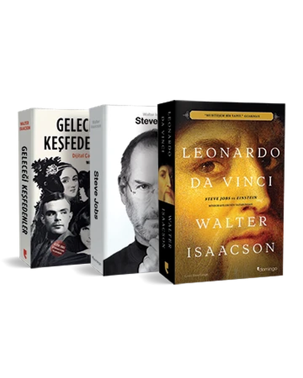 Walter Isaacson Seti (3 Kitap)