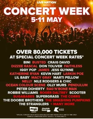 Live Nation Brings Concert Week Back To The UK