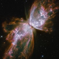 The Butterfly Nebula from Hubble