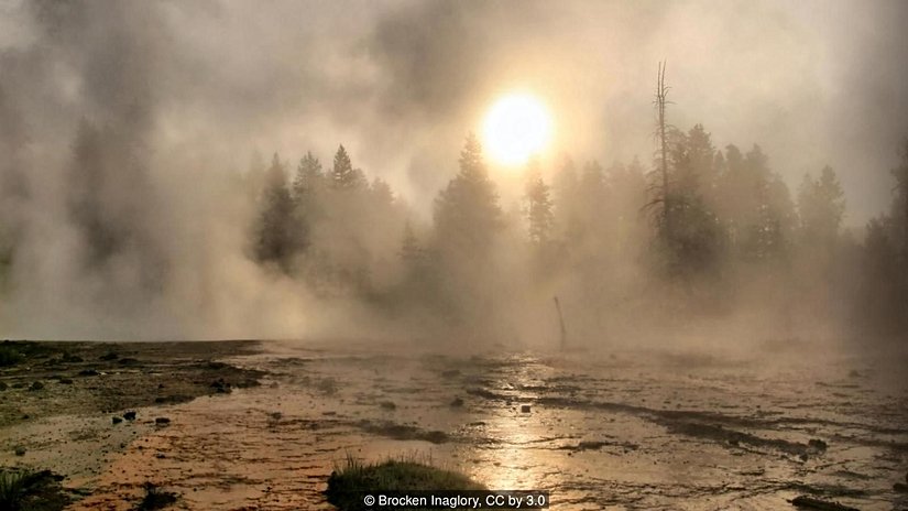 Kaplıcalar, yaşamın başlangıcı olmuş olabilir.