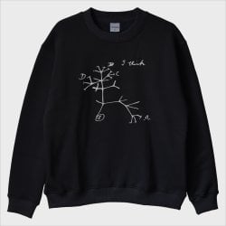 ''I think - Darwin’in Yaşam Ağacı'' Sweatshirt