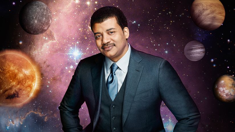 Neil deGrasse Tyson, Cosmos belgeselinden.