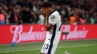 'My heart started to pound' - New England hero Myles Lewis-Skelly opens up on making goal-scoring Three Lions debut under Thomas Tuchel as he heaps praise on Jude Bellingham | Goal.com UK