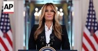 Melania Trump says 8 kids displaced by Russia-Ukraine war reunited with families