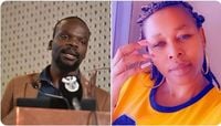 Aserie Ndlovu and partner | Police confirm human remains found at site pointed out by suspect