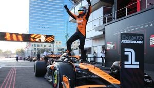 McLaren Claims Historic Constructors' Championship At Abu Dhabi Grand Prix