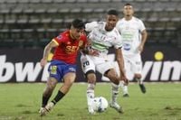 Once Caldas 1-0 Unión Española: albos cumplieron en el Palogrande