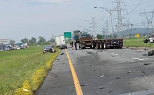 Seven-Vehicle Collision Closes Eastbound Autoroute 30