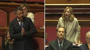 Meloni And Renzi Clash Over Reforms In Senate