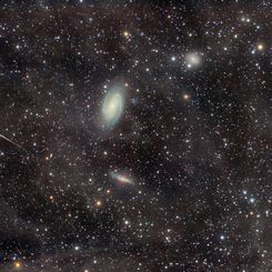 The M81 Galaxy Group Through the Integrated Flux Nebula