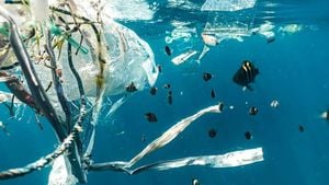 Global Talks To Combat Plastic Pollution Stall