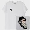 Darwin: Evrimin Babası T-shirt (Nakış, %100 Pamuk)