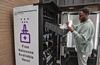 Overdose deaths are declining in Iowa. Could naloxone vending machines be to credit?