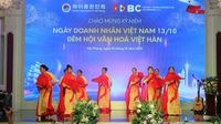 Giao lưu văn hoá CLB Doanh nghiệp Việt Nam - Hàn Quốc tại Hải Phòng