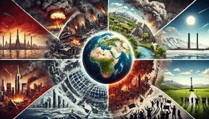 World Faces Climate Disasters And AI Breakthroughs In 2025