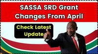 SASSA SRD Grant Changes From April 2025, Check Latest Update, Eligibility Criteria - Sitarganj college