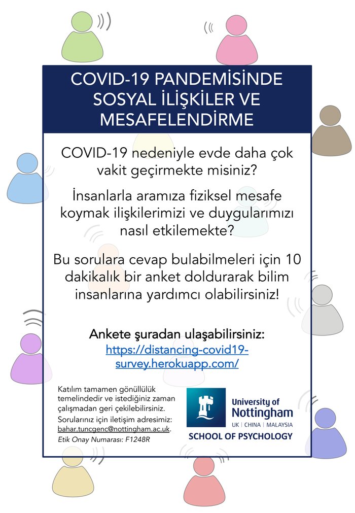 COVID-19 Pandemisinde Sosyal İlişkiler ve Mesafelendirme