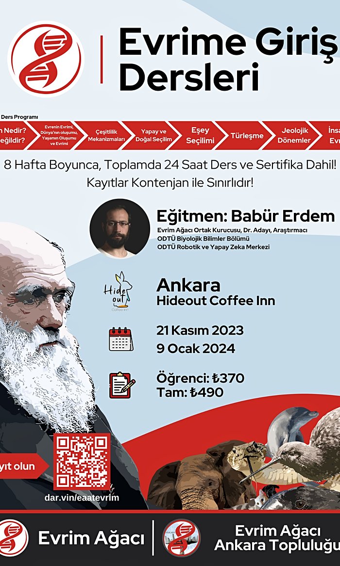 Evrim Ağacı Evrime Giriş Dersleri