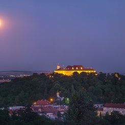  Full Moon over Brno 