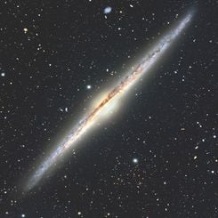 NGC 4565: Sınırdaki Galaksi