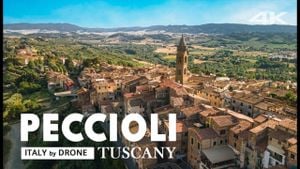 Peccioli Enters Top 30 Most Searched Italian Towns