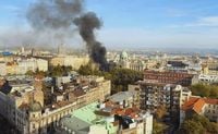 Shooting, Blaze, and Panic in Central Belgrade: Tensions Boil Over at Pro-Government Camp - Novinite.com - Sofia News Agency
