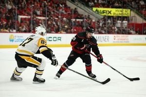 Hurricanes And Penguins Collide In High-Stakes NHL Showdown