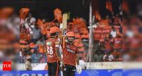 SRH score 286 runs for second highest IPL total; Ishan Kishan slams maiden ton for franchise | Cricket News - The Times of India