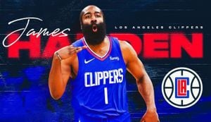 James Harden Shines As Clippers Clash With Lakers