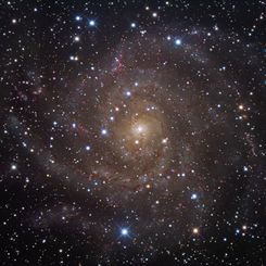 Hidden Galaxy IC 342