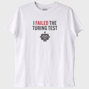 "Turing Test": Robot musunuz? T-Shirt